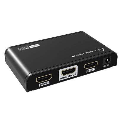 Picture of LENKENG 1-In-2-out HDMI Splitter with HDR & EDID.