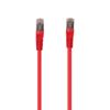 Picture of DYNAMIX 1m Cat6A S/FTP Red Slimline Shielded 10G Patch Lead.