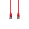 Picture of DYNAMIX 0.3m Cat6A S/FTP Red Slimline Shielded 10G Patch Lead.