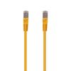 Picture of DYNAMIX 0.5m Cat6A S/FTP Yellow Slimline Shielded 10G Patch Lead.
