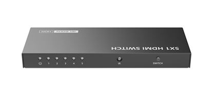 Picture of LENKENG 4K 5-In-1-Out HDMI HDR Switch. Support 12 bit full HD