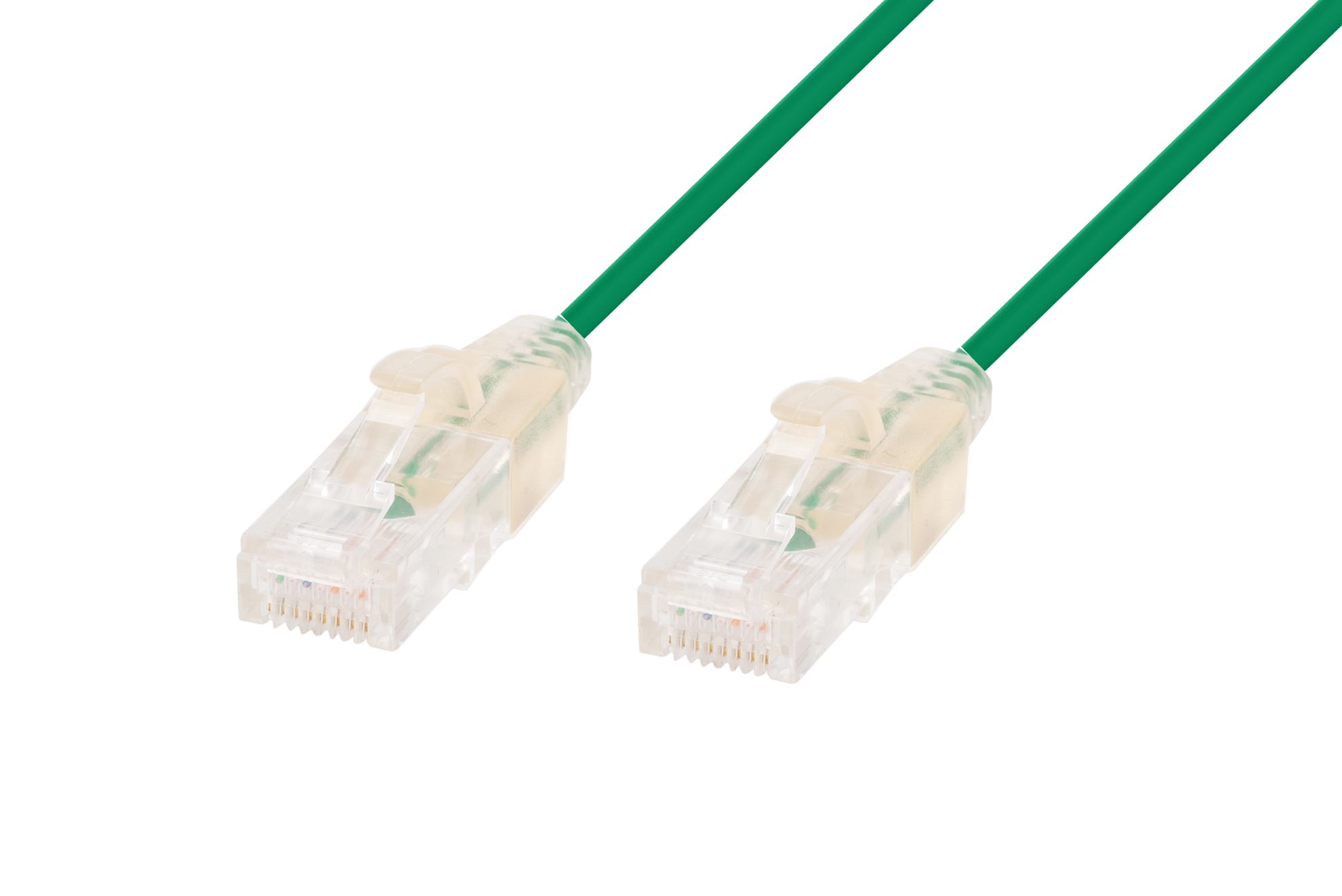 2MCat6A 10G Green Ultra-Slim Component Level UTP