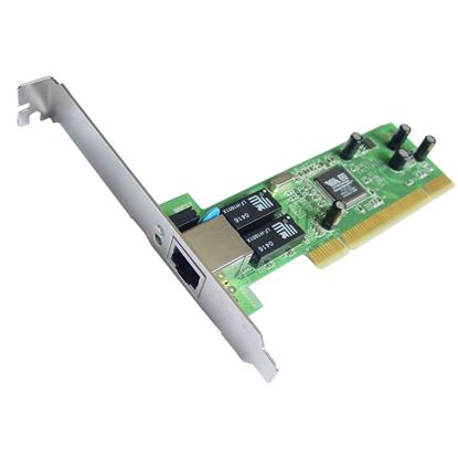 Picture of SMC 32-bit 10/100/1000Mbps Gigabit PCI Ethernet Adapter Card.