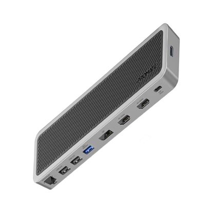Picture of PROMATE 12-in-1 Multi-Port Hub. Includes 4x USB-A & 1x USB-C PD