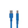 Picture of DYNAMIX 3m USB 3.0 USB-A Male to USB-B Male Cable. Colour Blue