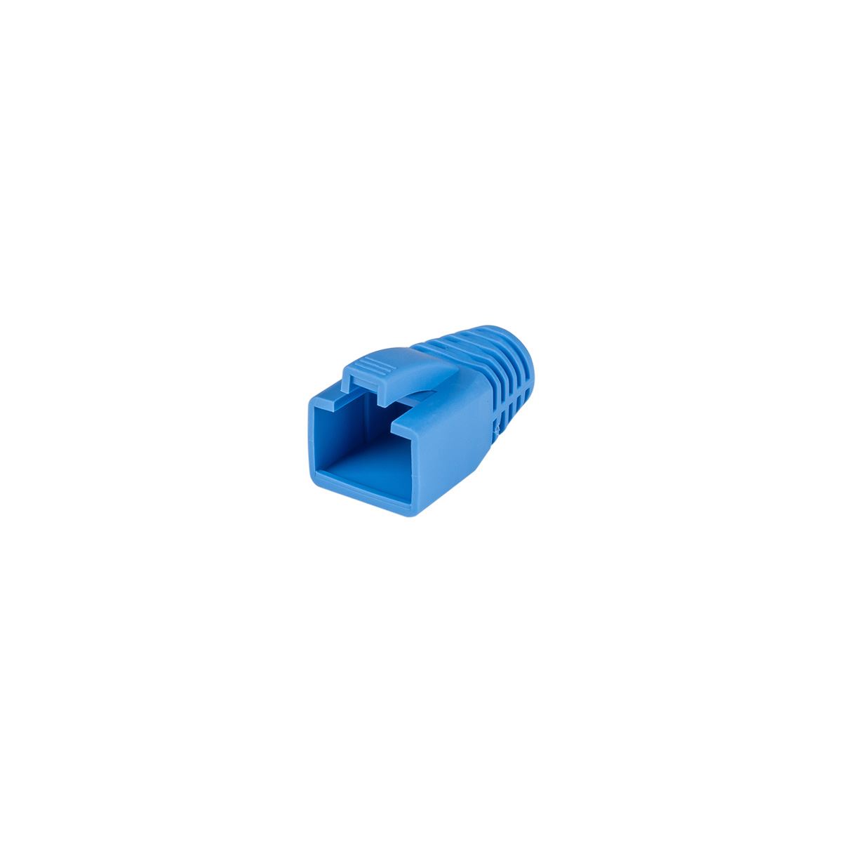 Strain Relief Boot, OD: 7.5mm, Colour Blue. 20 Pack.