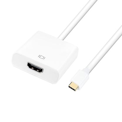 Picture of DYNAMIX USB-C to HDMI Adapter. Supports 4K@30Hz UHD (3840x2160)
