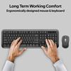 Picture of PROMATE Full Size Wireless Keyboard & Mouse Combo with Dual USB-A/C