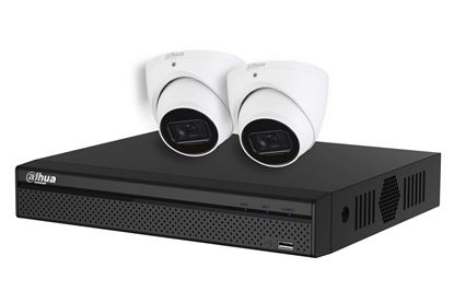 Picture of DAHUA 4-Channel IP Surveillance Kit Includes 4-Port 4K PoE NVR, 2TB