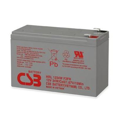 Picture of CSB 12V 34W 9.0 AH Long Life Replacement UPS Battery.