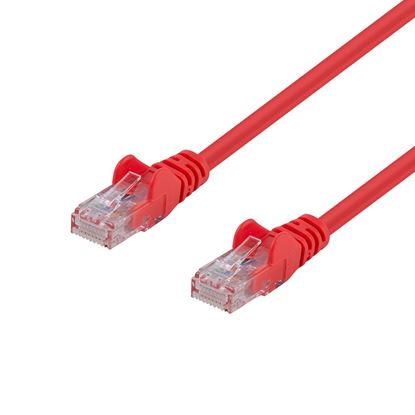 Picture of DYNAMIX 0.75m Cat6 Red UTP Patch Lead (T568A Specification) 250MHz