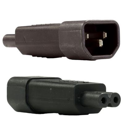 Picture of DYNAMIX IEC Male C14 to C7 N8 Female Adapter