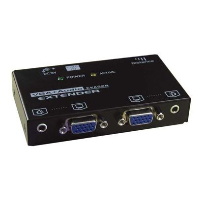 Picture of REXTRON VGA Video Extender Over CAT5 / 5e / 6 UTP Cable up to 150m.