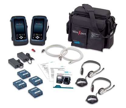 Picture of WIREXPERT 500MHz Tester Kit for Copper & Fiber Network Cabling.