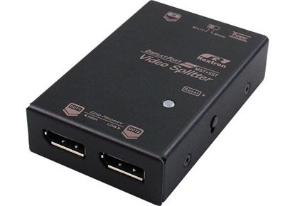 Picture of REXTRON 1-2 UHD Display Port Splitter. Supports 4K UHD@60Hz