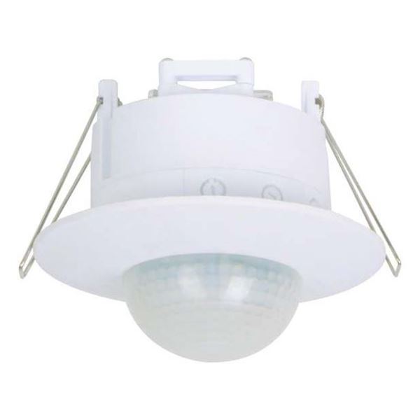 Picture of HOUSEWATCH Infrared Motion Sensor Recessed 76mm Diameter Cut Out. 360