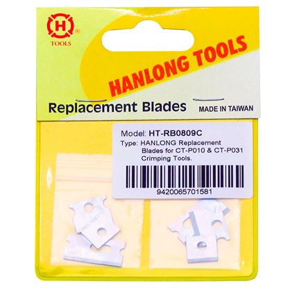 Picture of HANLONG Replacement Blades for CT-P010 & CT-P031 Crimping Tools.
