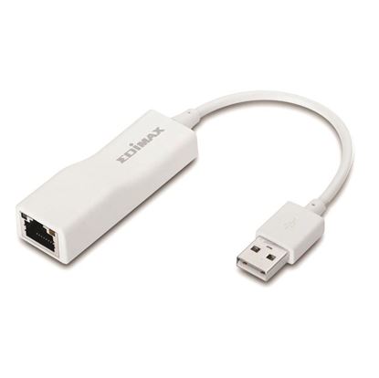 Picture of EDIMAX USB 2.0 to Fast Ethernet 10/100 Mbps Adapter.