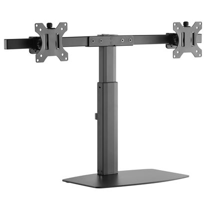 Picture of BRATECK 17'-27' Dual Screen Vertical Lift Monitor Stand. Easy
