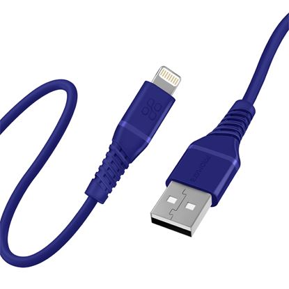 Picture of PROMATE 1.2m MFI Certified USB-A to Lightning Data & Charge Cable.