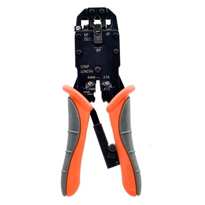 Picture of GOLDTOOL 3 Way Modular Crimping Tool for 8P, 6P, 4P Tool.