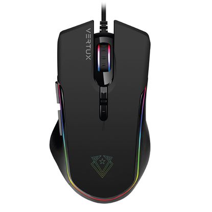 Picture of VERTUX Gaming Highly Sensitive 7 Button Programmable Gaming Mouse.