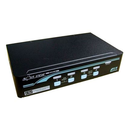 Picture of REXTRON 1-4 Automatic DVI USB KVM Switch.