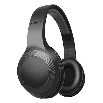 Picture of PROMATE Deep Base Bluetooth V5.0 Wireless Over-ear Headphones.