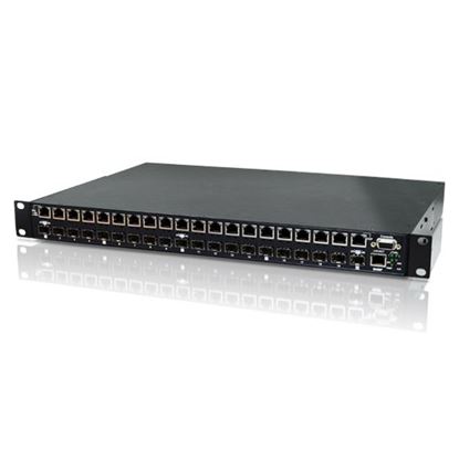 Picture of CTC UNION 20 Port Managed SFP Patching HUB. Converts