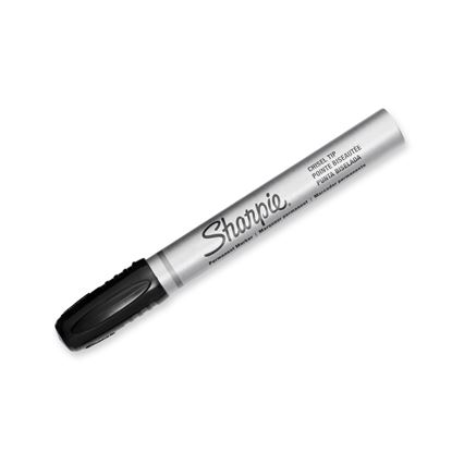Picture of SHARPIE Metal Permanent Marker with Durable Chisel Tip. 12-Pack