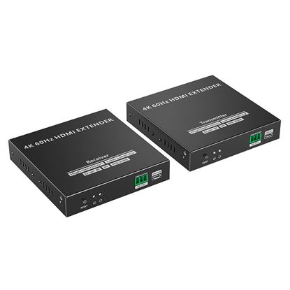 Picture of LENKENG 4K HDMI Extender Over 1G IP CAT5e/6/6A/7 Network Cable.