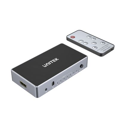 Picture of UNITEK 5-In-1-Out 4K HDMI 1.4b Switch. Supports up to 4K@30Hz