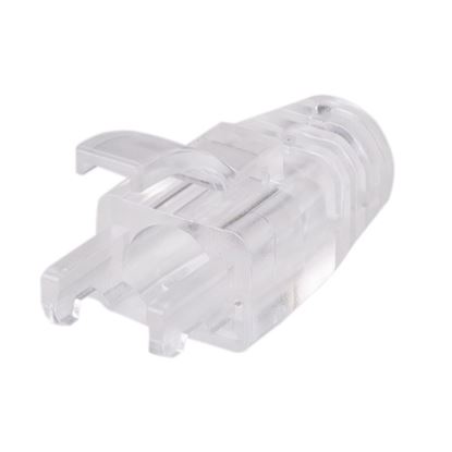 Picture of DYNAMIX Cat6 UTP Strain Relief Boot with Latch Protection.