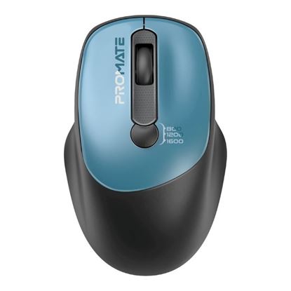 Picture of PROMATE EZGrip Ambidextrous Ergonomic Wireless Mouse.