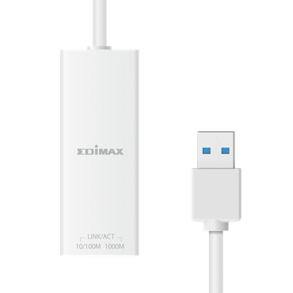 Picture of EDIMAX USB 3.2 to Gigabit Ethernet Adapter.