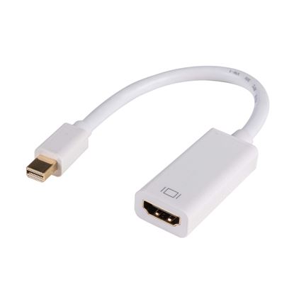 Picture of DYNAMIX Mini DisplayPort to HDMI Cable Convertor. Max Res 4K@30Hz