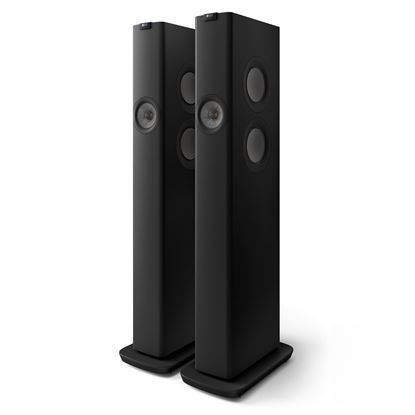 Picture of KEF LS60 Wireless HIFI Speakers. 12th Gen Uni-Q with MAT driver