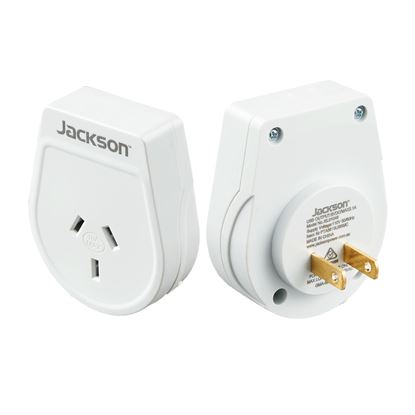Picture of JACKSON Slim Outbound Travel Adaptor for use in USA, Japan and