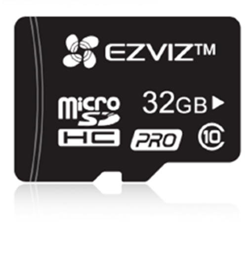 Picture of EZVIZ 32GB Professional Micro SD Super Fast Read/Write Class 10 Card