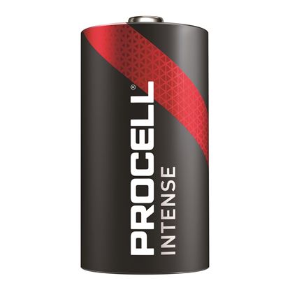 Picture of PROCELL Intense D Alkaline Battery. Box of 12
