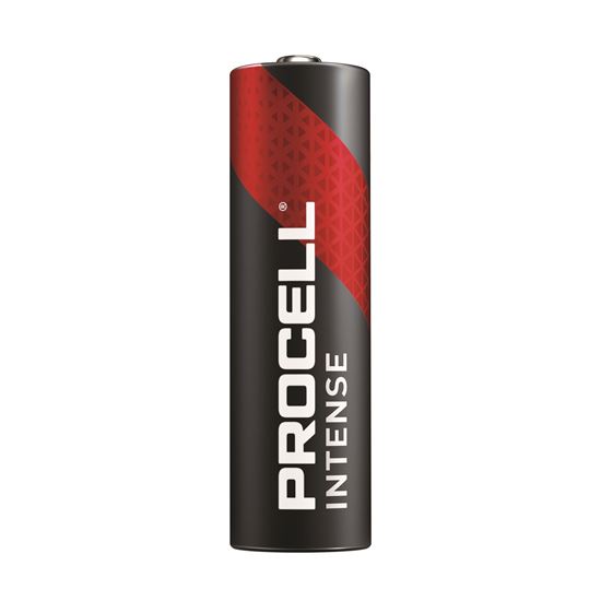 Picture of PROCELL Intense AA Alkaline Battery. Box of 24