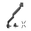 Picture of BRATECK 17-57" Heavy-Duty Gas Spring Single Monitor Desk Mount