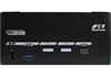 Picture of REXTRON 2 Ports 8K Triple Monitor DisplayPort 1.4 KVM Switch With