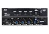 Picture of REXTRON 4-Port Seamless True 4K KVM Switch with Video Matrix, PbP Mode,