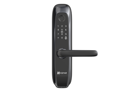 Picture of EZVIZ Smart Fingerprint Door Lock with Real-Time Mobile Alerts.