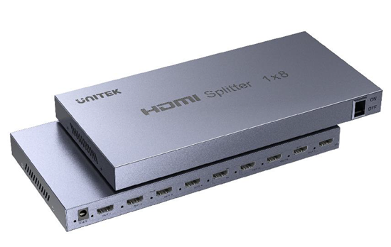 Picture of UNITEK 1-In-8-Out 4K HDMI 1.4 Splitter. Supports up to 4K@30Hz