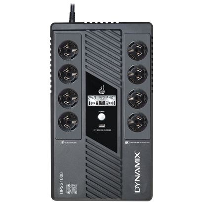 Picture of DYNAMIX SafeGuard 1000VA/600W Line Interactive UPS, 4 x NZ