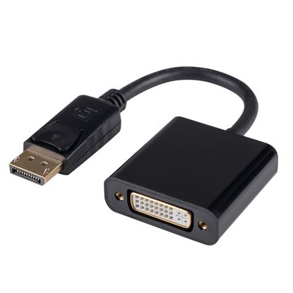 Picture of DYNAMIX 0.2m DisplayPort to DVI-D Cable Adapter. Passive Converter.