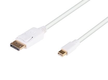 Picture of DYNAMIX 1m DisplayPort to Mini DisplayPort v1.2 cables. Gold