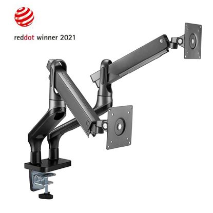 Picture of BRATECK 17'-32' Premium Aluminium Dual Spring-Assisted Desk Mount